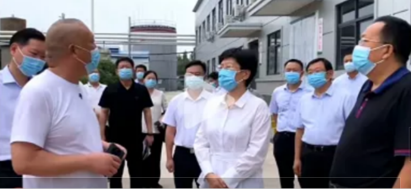 焦作市委書記葛巧紅一行蒞臨旭瑞集團(tuán)參觀調(diào)研！