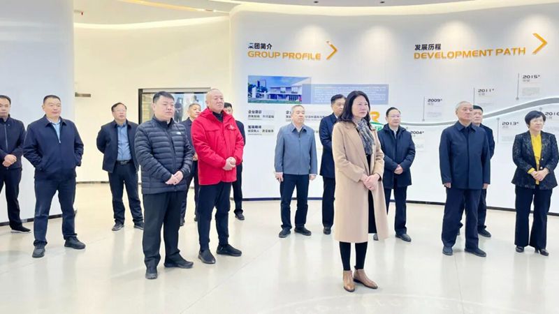 河南省政協(xié)副主席霍金花一行蒞臨旭瑞集團參觀調(diào)研！